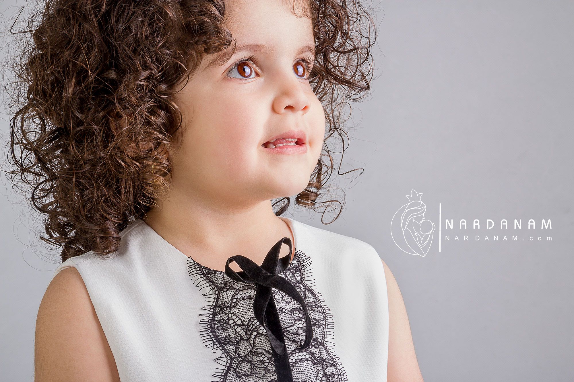 دوخت حرفه ای پیراهن چین دار دخترانه ناردانام مدل پانته سایز 1 تا 6 سال